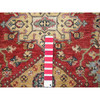 Heriz Wool Hand Knotted Rug Red Black 6.0X8.9 -O084392