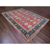 Heriz Wool Hand Knotted Rug Red Blue 10.1X13.10 -O010021
