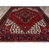 Heriz Wool Hand Knotted Rug Red Blue 8.4X10.7 -O0158