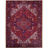 Heriz Wool Hand Knotted Rug Red Blue 9.11X12.9 -O0110