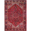 Heriz Wool Hand Knotted Rug Red Blue 9.6X13.6 -O085370