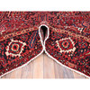 Heriz Wool Hand Knotted Rug Red Blue 9.6X13.6 -O085370