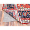 Heriz Wool Hand Knotted Rug Red Blue 9.9X13.0 -O085440