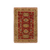 Heriz Wool Hand Knotted Rug Red Gold 3.0X5.0 -O062109