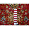 Heriz Wool Hand Knotted Rug Red Mellow Yellow 2.7X12.0 -O084684