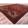 Heriz Wool Hand Knotted Rug Red Red 10.0X12.5 -O085673
