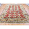 Heriz Wool Hand Knotted Rug Red Rust Red 11.9X14.10 -O080222