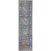 Kazak Wool Hand Knotted Rug Blue Blue 2.7X9.9 -O082893
