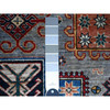 Kazak Wool Hand Knotted Rug Blue Blue 4.11X7.2 -O074799