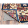 Kazak Wool Hand Knotted Rug Blue Ivory 12.0X15.9 -O082926