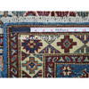 Kazak Wool Hand Knotted Rug Blue Ivory 2.1X2.10 -O071586