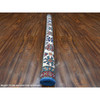 Kazak Wool Hand Knotted Rug Blue Ivory 5.11X5.11 -O089213