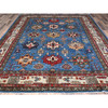 Kazak Wool Hand Knotted Rug Blue Ivory 8.2X10.3 -O086545