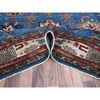Kazak Wool Hand Knotted Rug Blue Ivory 8.2X10.3 -O086545