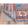 Kazak Wool Hand Knotted Rug Blue Ivory 8.3X9.8 -O086281