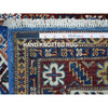 Kazak Wool Hand Knotted Rug Blue Red 2.10X37.2 -O068600