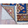 Kazak Wool Hand Knotted Rug Blue Red 2.7X8.7 -O067660