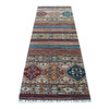 Kazak Wool Hand Knotted Rug Brown No Border 2.9X8.0 -O067095