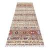 Kazak Wool Hand Knotted Rug Brown No Border 3.4X9.10 -O072850