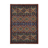 Kazak Wool Hand Knotted Rug Green Orange 5.7X8.0 -O087018