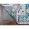 Kazak Wool Hand Knotted Rug Grey Blue 1.10X2.11 -O089390