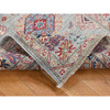Kazak Wool Hand Knotted Rug Grey Gray 2.10X8.0 -O087492