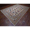 Kazak Wool Hand Knotted Rug Grey Gray 9.0X12.3 -O089103