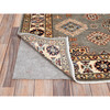 Kazak Wool Hand Knotted Rug Grey Ivory 4.10X6.6 -O086570