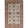 Kazak Wool Hand Knotted Rug Grey Ivory 6.0X9.0 -O086563