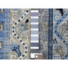 Kazak Wool Hand Knotted Rug Grey No Border 2.7X9.8 -O056520
