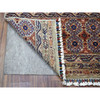 Kazak Wool Hand Knotted Rug Grey No Border 3.0X7.7 -O056808