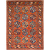 Kazak Wool Hand Knotted Rug Orange Orange 8.10X11.10 -O086539