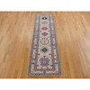 Kazak Wool Hand Knotted Rug Pink Pink 2.8X8.10 -O087504