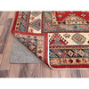 Kazak Wool Hand Knotted Rug Red Ivory 12.0X15.9 -O086484