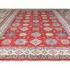 Kazak Wool Hand Knotted Rug Red Ivory 12.1X16.0 -O082528