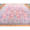Kazak Wool Hand Knotted Rug Red Ivory 15.9X19.10 -O087978
