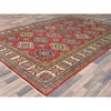 Kazak Wool Hand Knotted Rug Red Ivory 8.10X12.8 -O082641