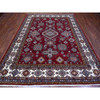 Kazak Wool Hand Knotted Rug Red Ivory 8.1X10.3 -O089092