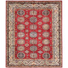 Kazak Wool Hand Knotted Rug Red Ivory 8.4X9.10 -O086267