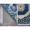 Mamluk Wool Hand Knotted Rug Blue No Border 2.4X6.8 -O088345