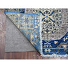 Mamluk Wool Hand Knotted Rug Blue No Border 2.7X11.9 -O088892