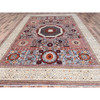 Mamluk Wool Hand Knotted Rug Red Ivory 8.10X12.0 -O085871