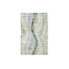 Modern and Contemporary Silk Hand Knotted Rug Green No Border 3.1X5.3 -O075478