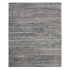 Modern and Contemporary Silk Hand Knotted Rug Grey No Border 8.0X10.1 -O075179