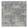Modern and Contemporary Wool & Art Silk Hand Loomed Rug Grey No Border 10.0X10.1 -O063276