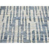 Modern and Contemporary Wool & Silk Hand Knotted Rug Blue No Border 12.0X12.0 -O066386