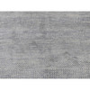 Modern and Contemporary Wool & Silk Hand Knotted Rug Grey No Border 10.0X10.0 -O087754