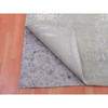 Modern and Contemporary Wool & Silk Hand Knotted Rug Grey No Border 10.0X14.1 -O075334