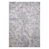 Modern and Contemporary Wool & Silk Hand Knotted Rug Grey No Border 11.9X15.3 -O075013