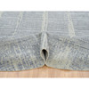 Modern and Contemporary Wool & Silk Hand Knotted Rug Grey No Border 12.0X12.0 -O063793